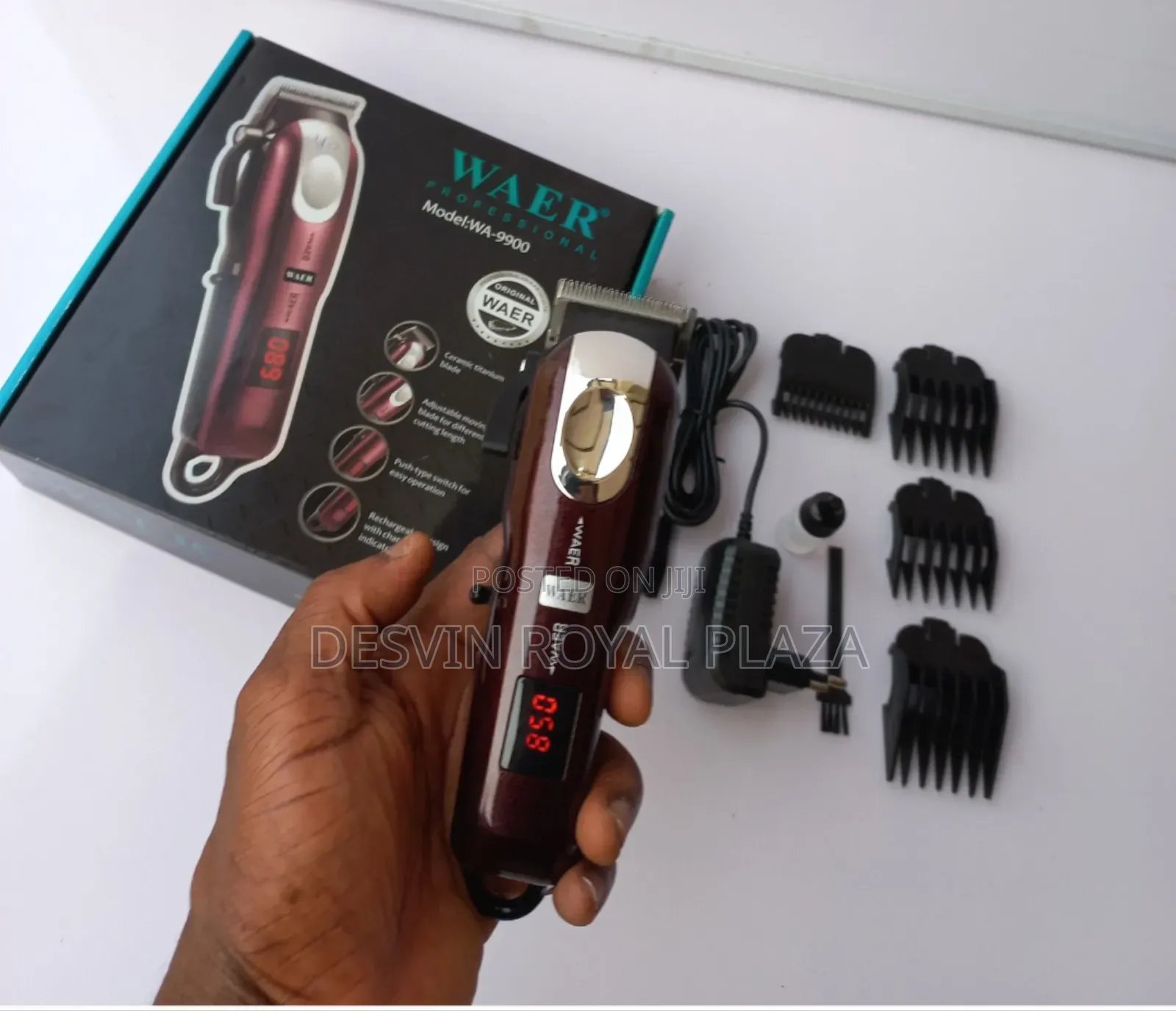 Waer Cordless Hair Clipper