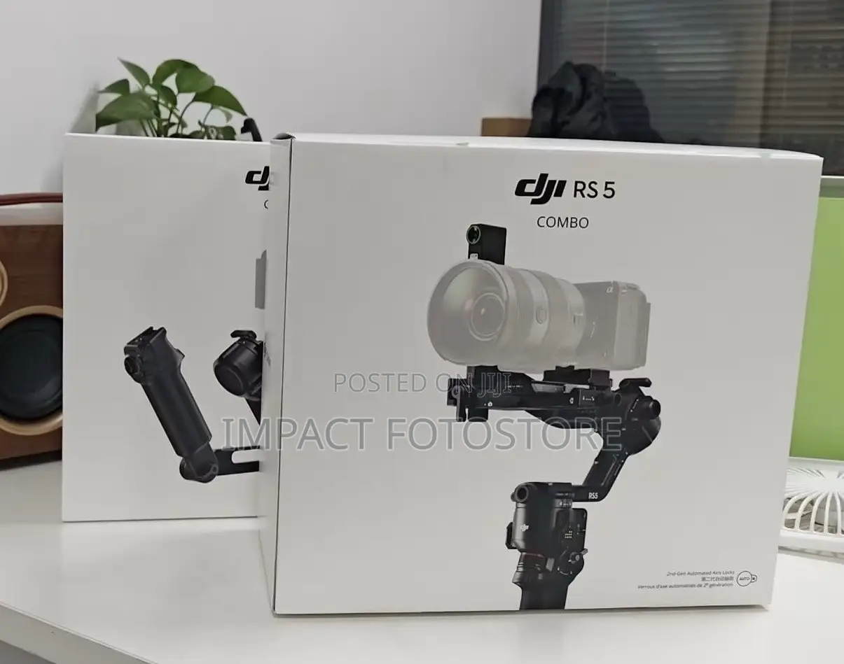 Dji Rs 5 Gimbal Combo Kit With Ai Tracking Module & Briefcase Handle