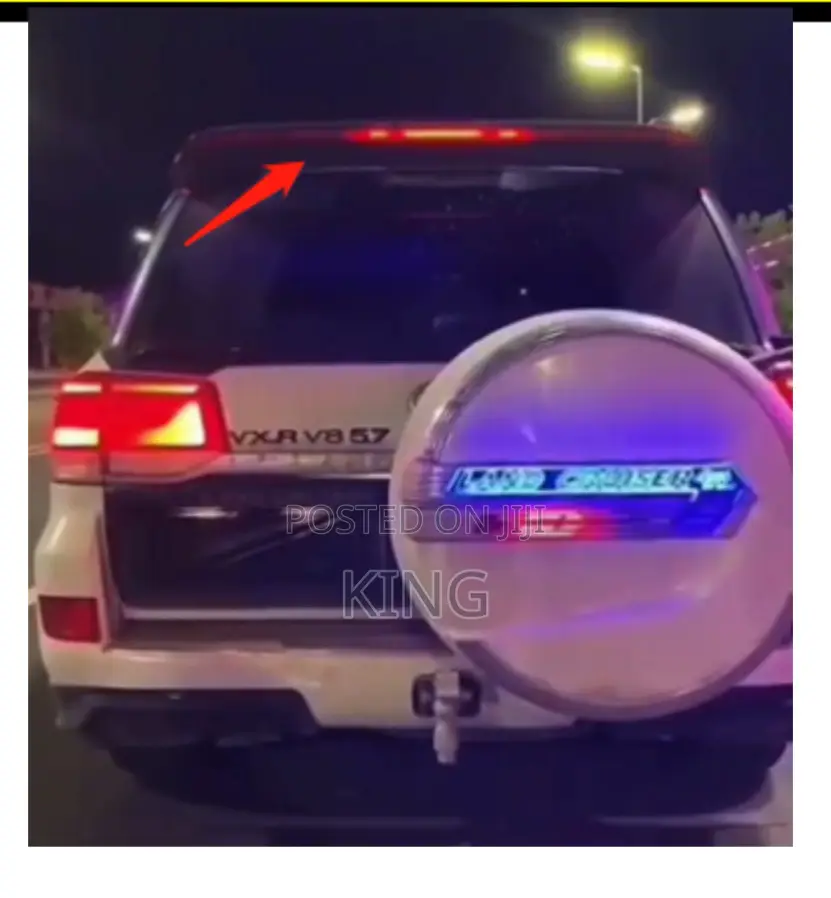 Toyota Landcruiser Land Cruiser Boot Spoiler