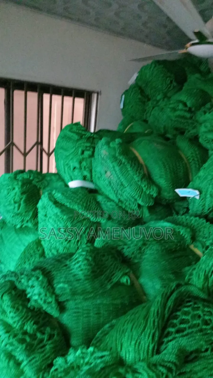 Green Fishing Nets