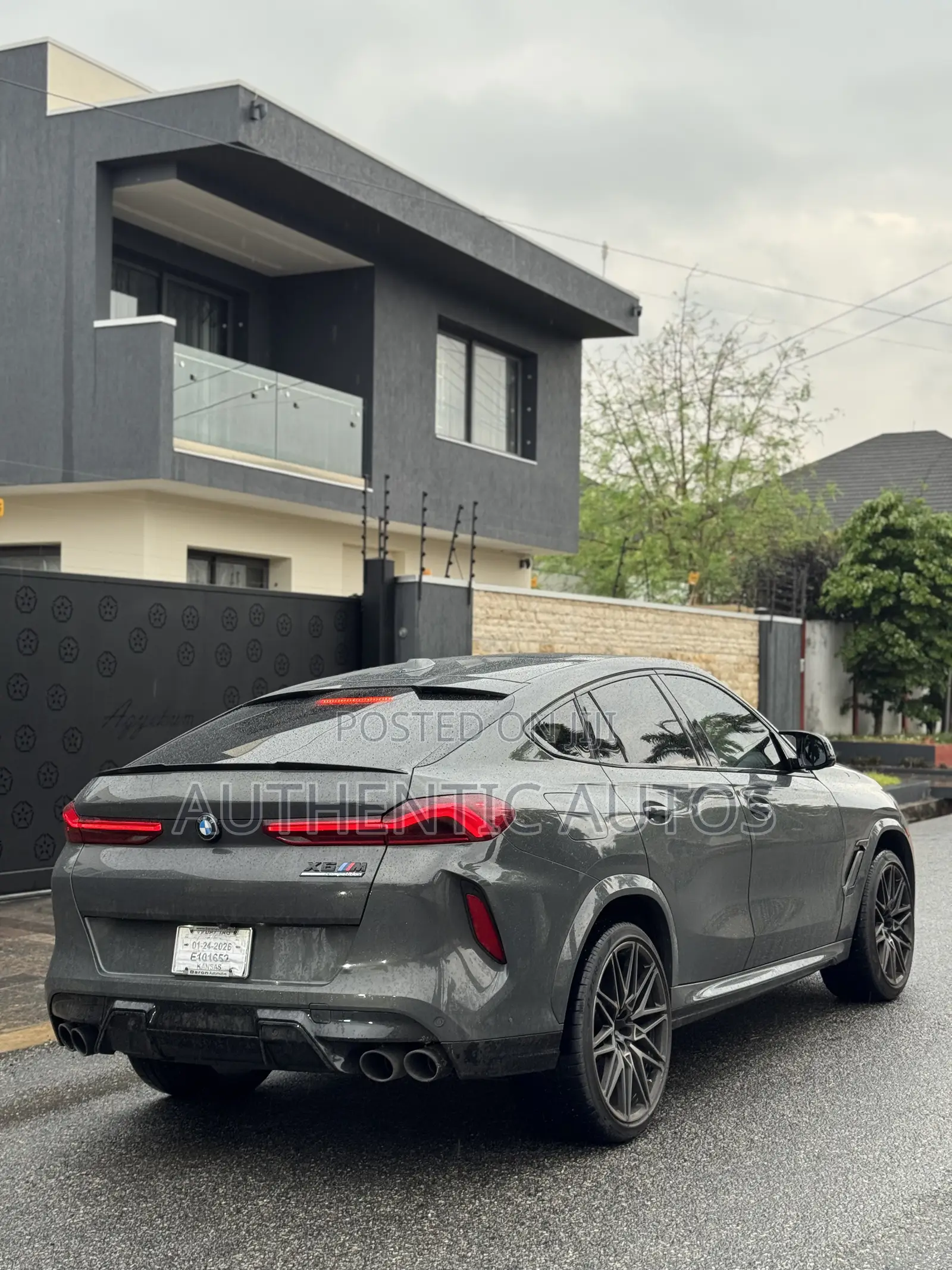 BMW X6 M Sport 2024 Gray