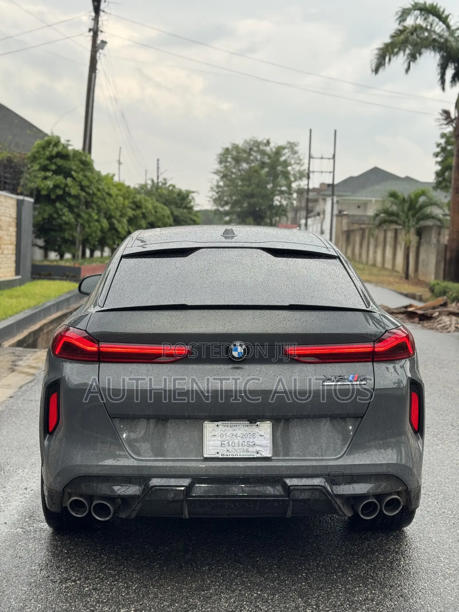 BMW X6 M Sport 2024 Gray