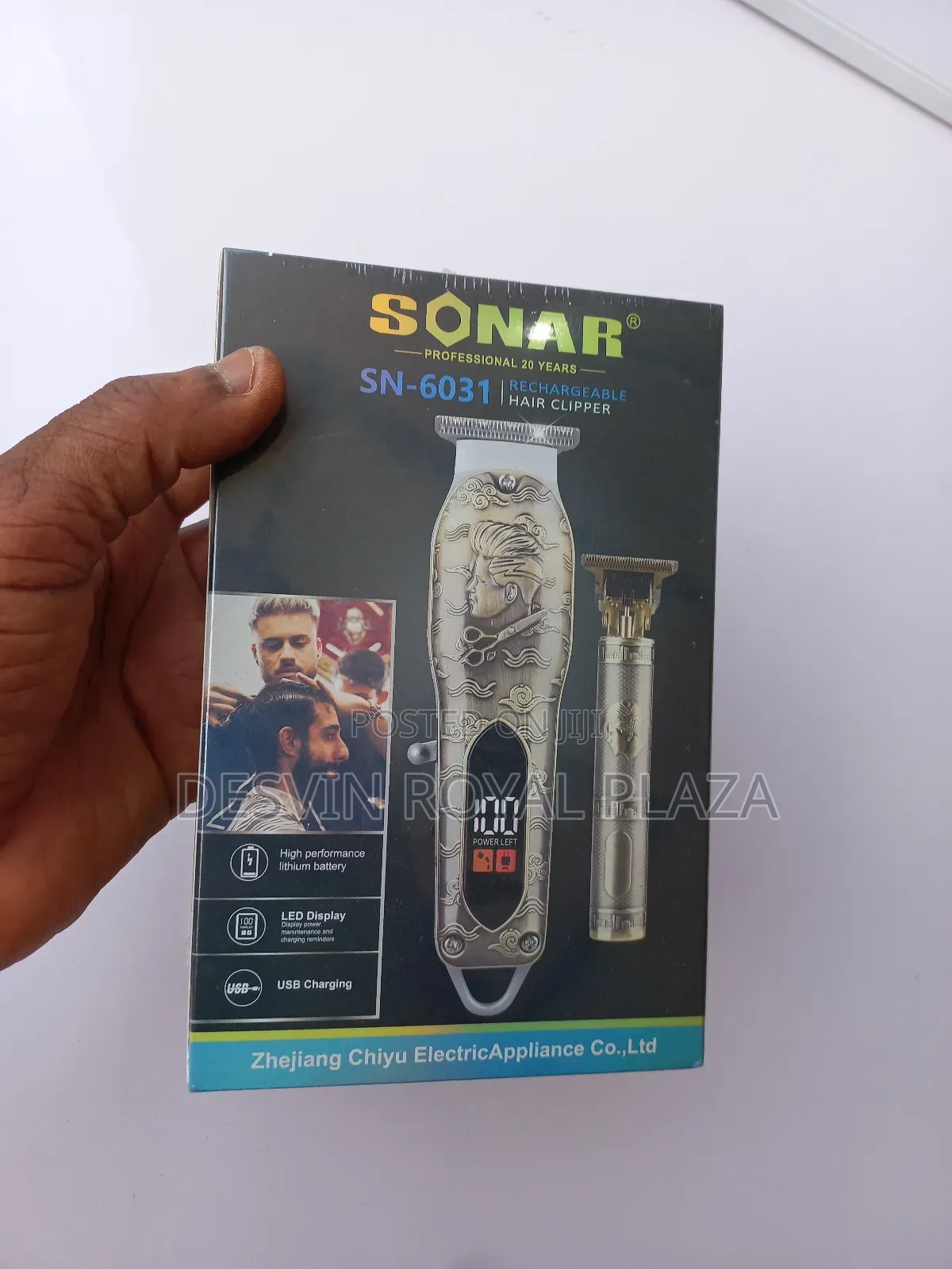 Sonar 2 in 1 Hair Clipper and Shaver