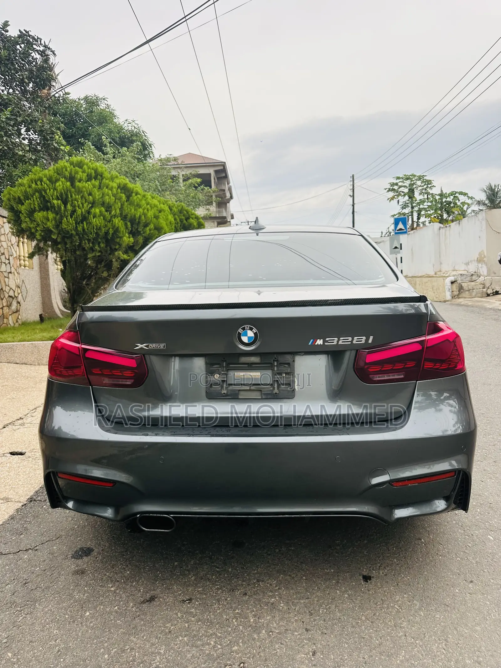 BMW 328i 2016 Gray