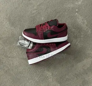 Original Nike Jordan 1 Low Dark Beetroot