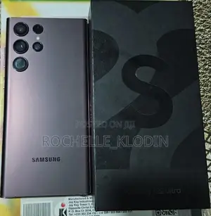 New Samsung Galaxy S22 Ultra 5G 256 GB Black