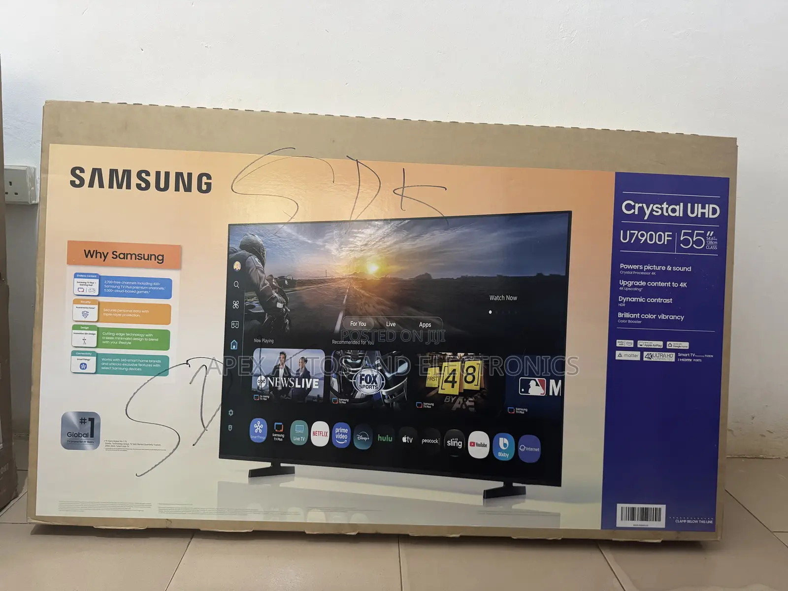 Samsung Crystal Uhd (U7900f) 55”