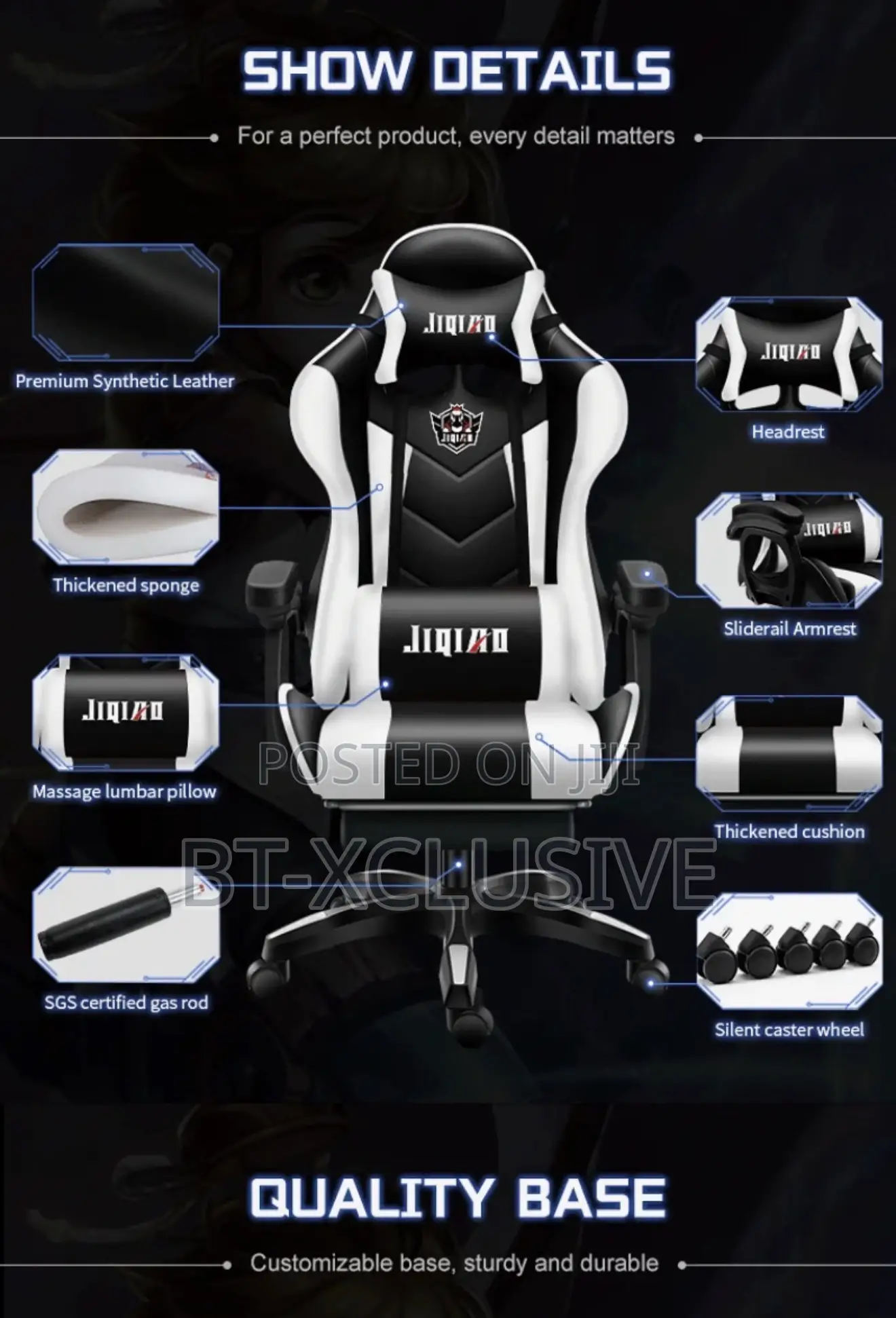 Gaming Chair in an Office Chair Look