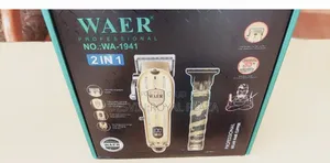 2 in 1 Waer Rechargeable Hair Clipper and Shaver