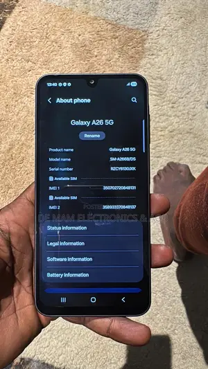 Samsung Galaxy A26 128 GB Black
