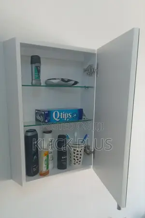 Mirrored Bathroom Cabinet (Wall Mounted)