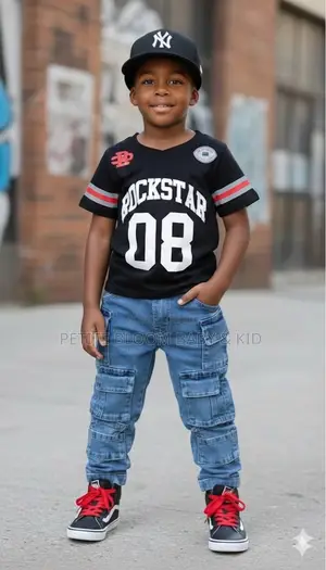 Boy Jeans,Top, Cap (Ages 1-10) - Baby Dress | Retail and Wholesale