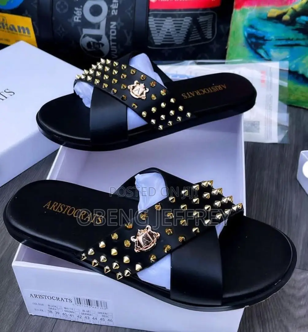 Original Aristocrats Slippers White/Black