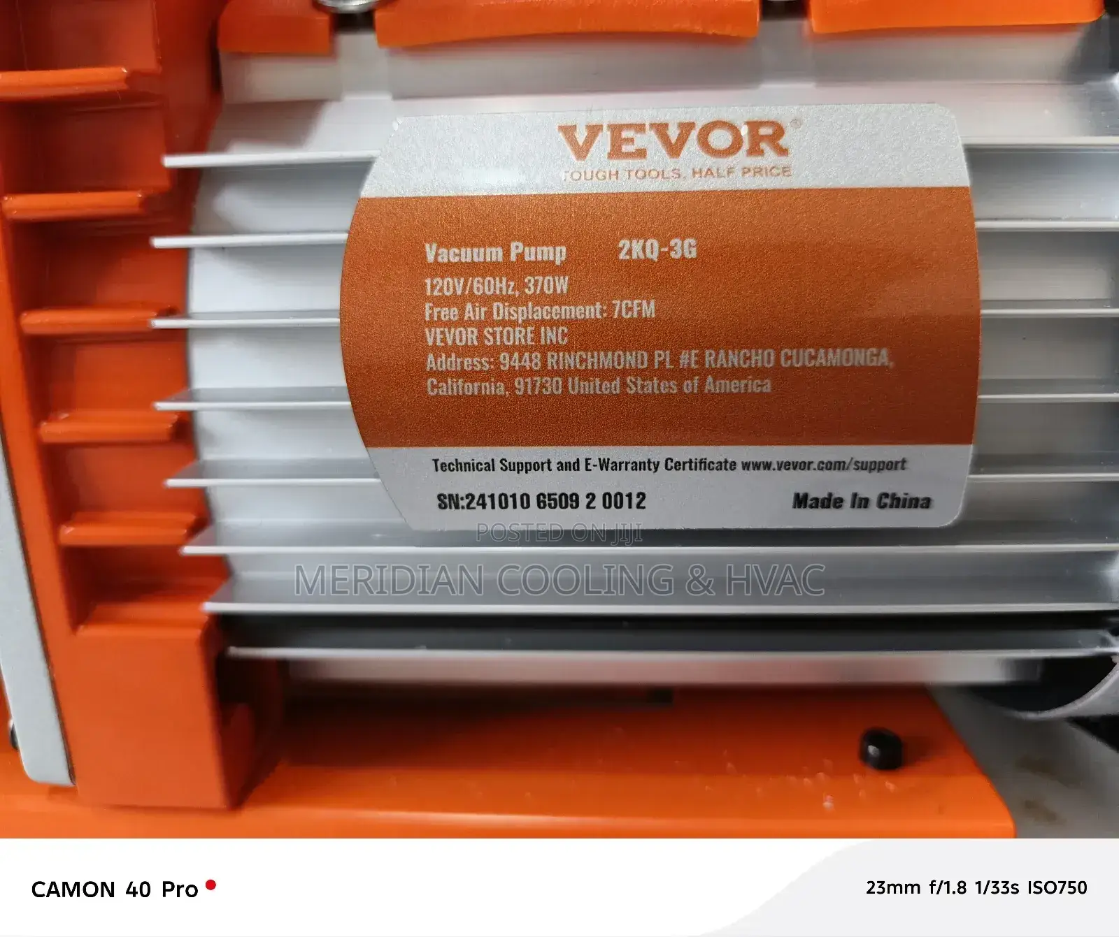 Air Condition Vacuum Pump