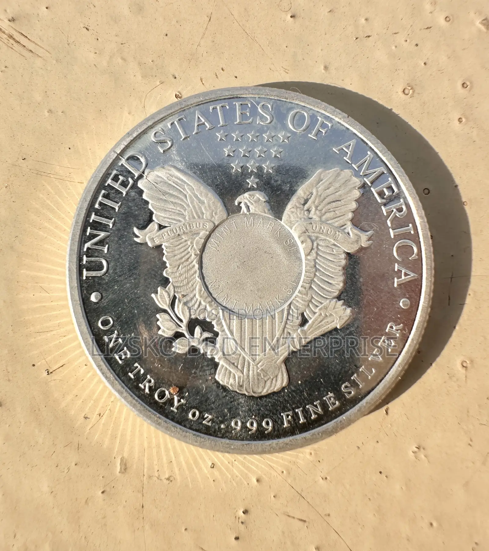 1 Ounce 99.9% Premium U.S. Minted Silver Eagle Coin For Sale