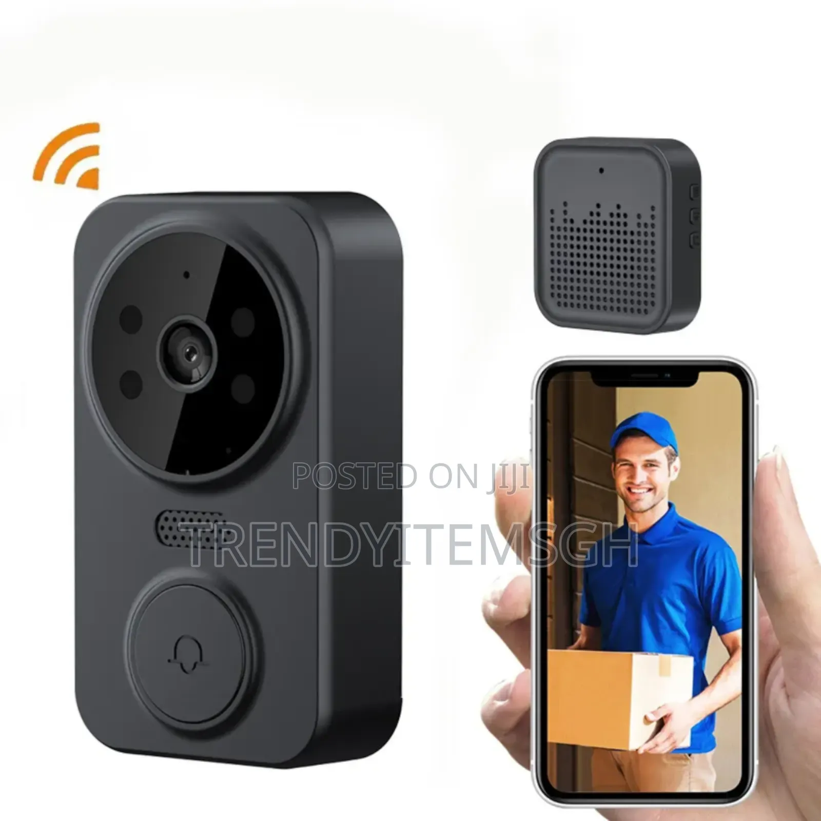 Mini Wireless Wifi Ring Doorbell With Camera