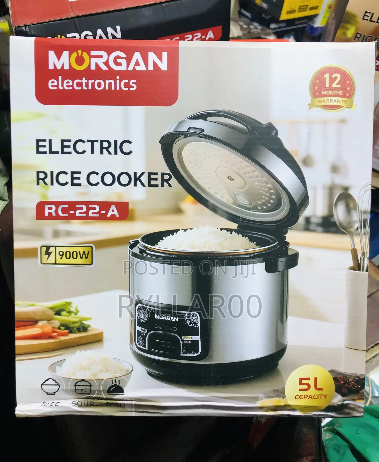 Morgan Rice Cooker