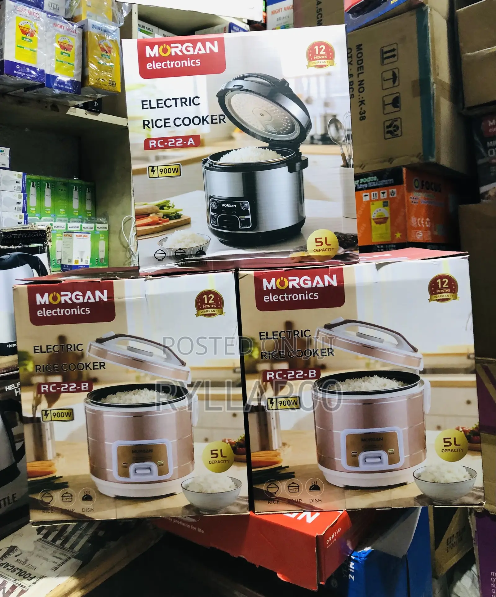 Morgan Rice Cooker