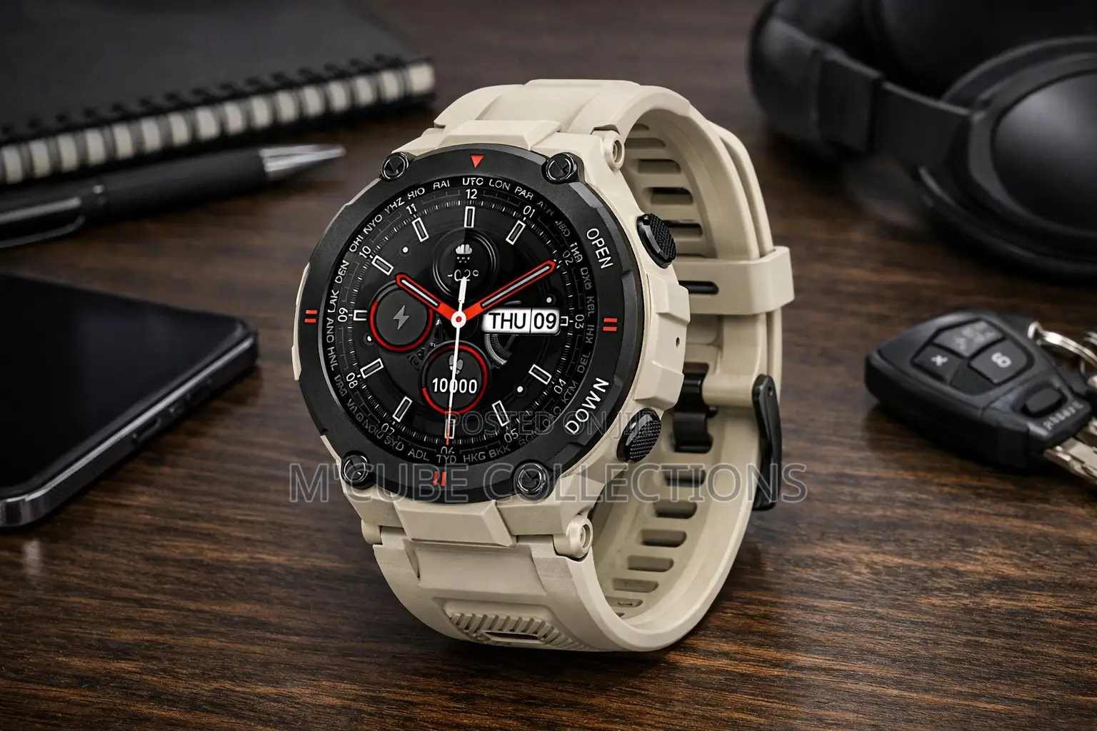 Smart Fitness/Sport Watch-bw002-beige