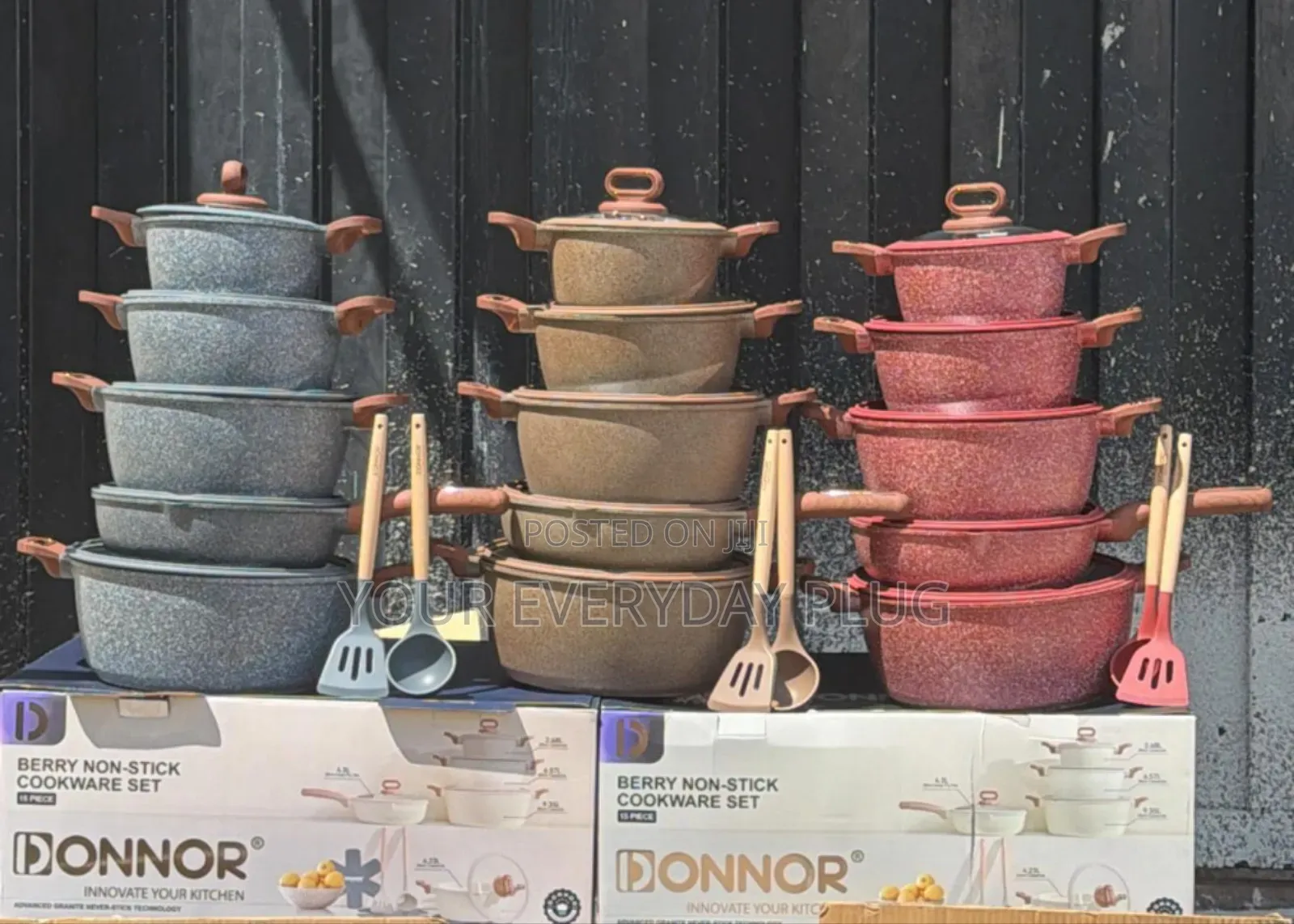 Berry Non Stick Cookware Set