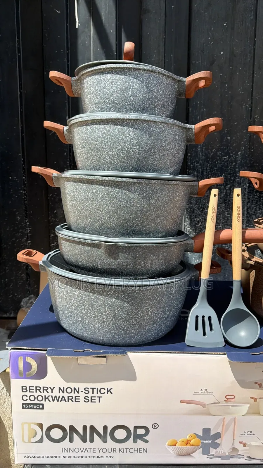 Berry Non Stick Cookware Set