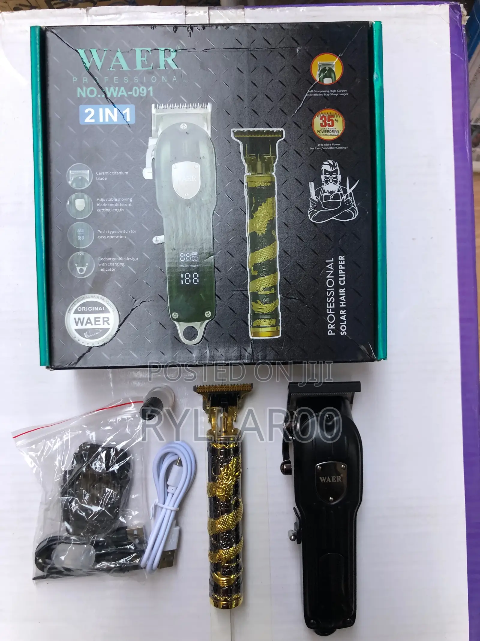 Waer Professional Hair Clipper