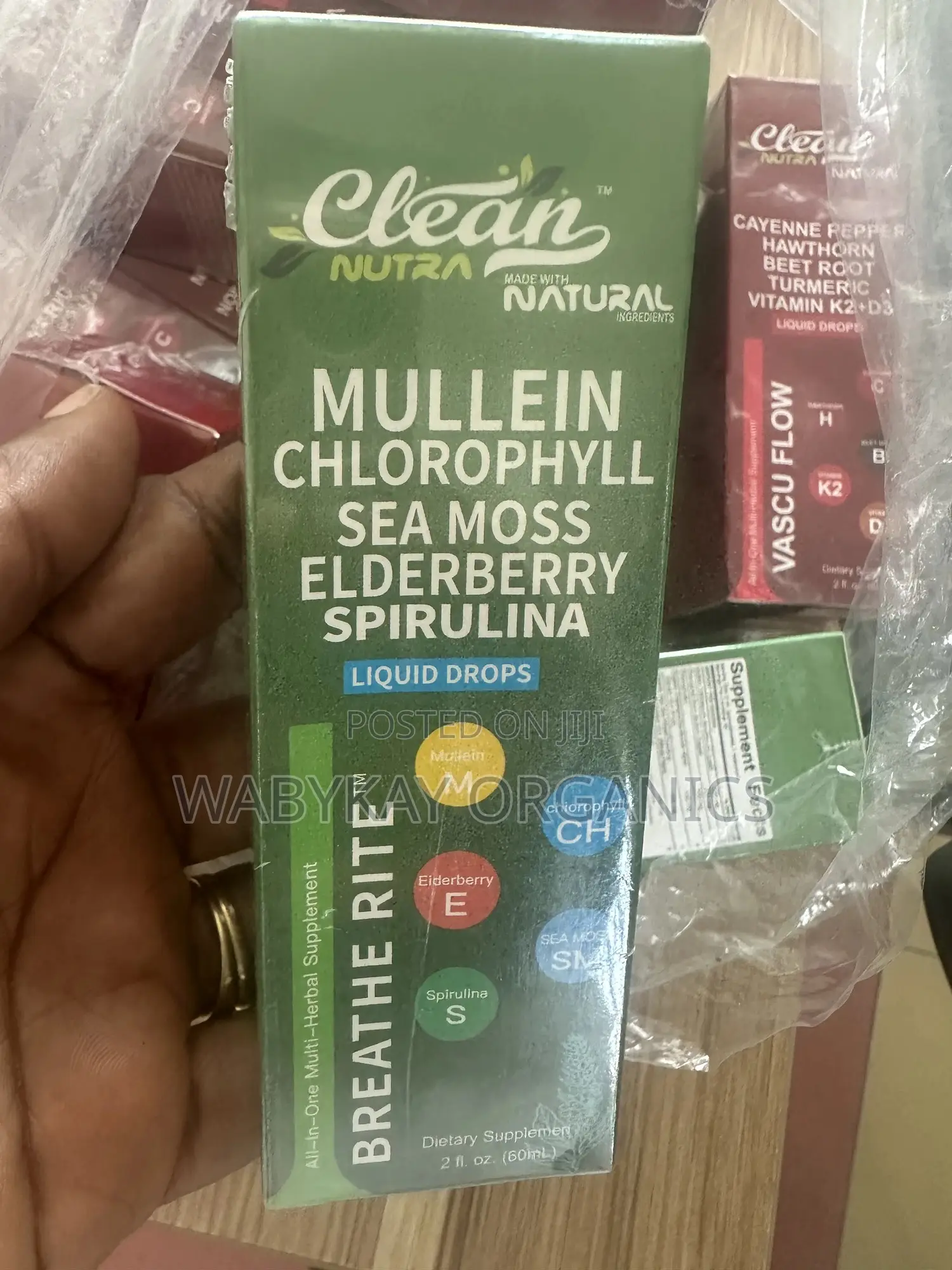 Muellin, Chlorophyll, Sea Moss and Spirulina