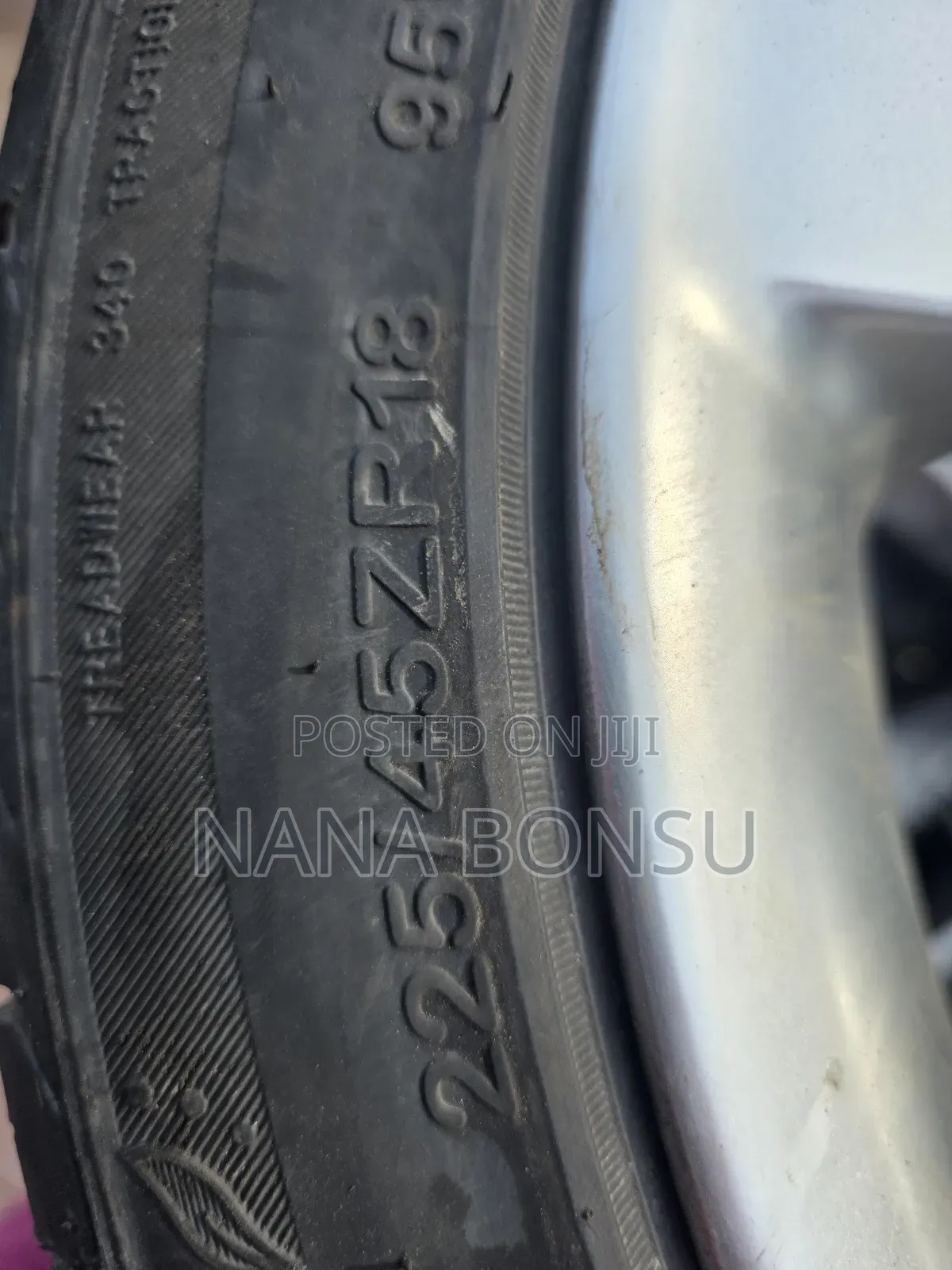 Tyre With Rim 225/40 R18