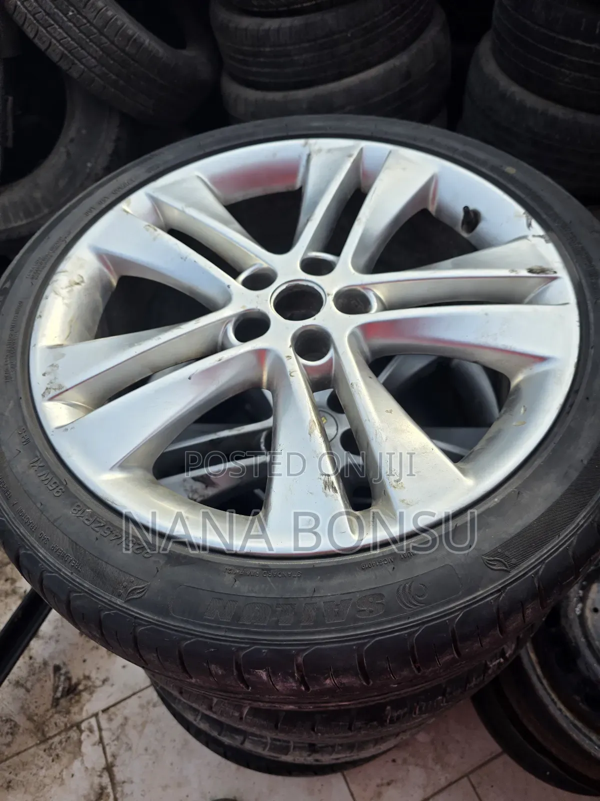 Tyre With Rim 225/40 R18