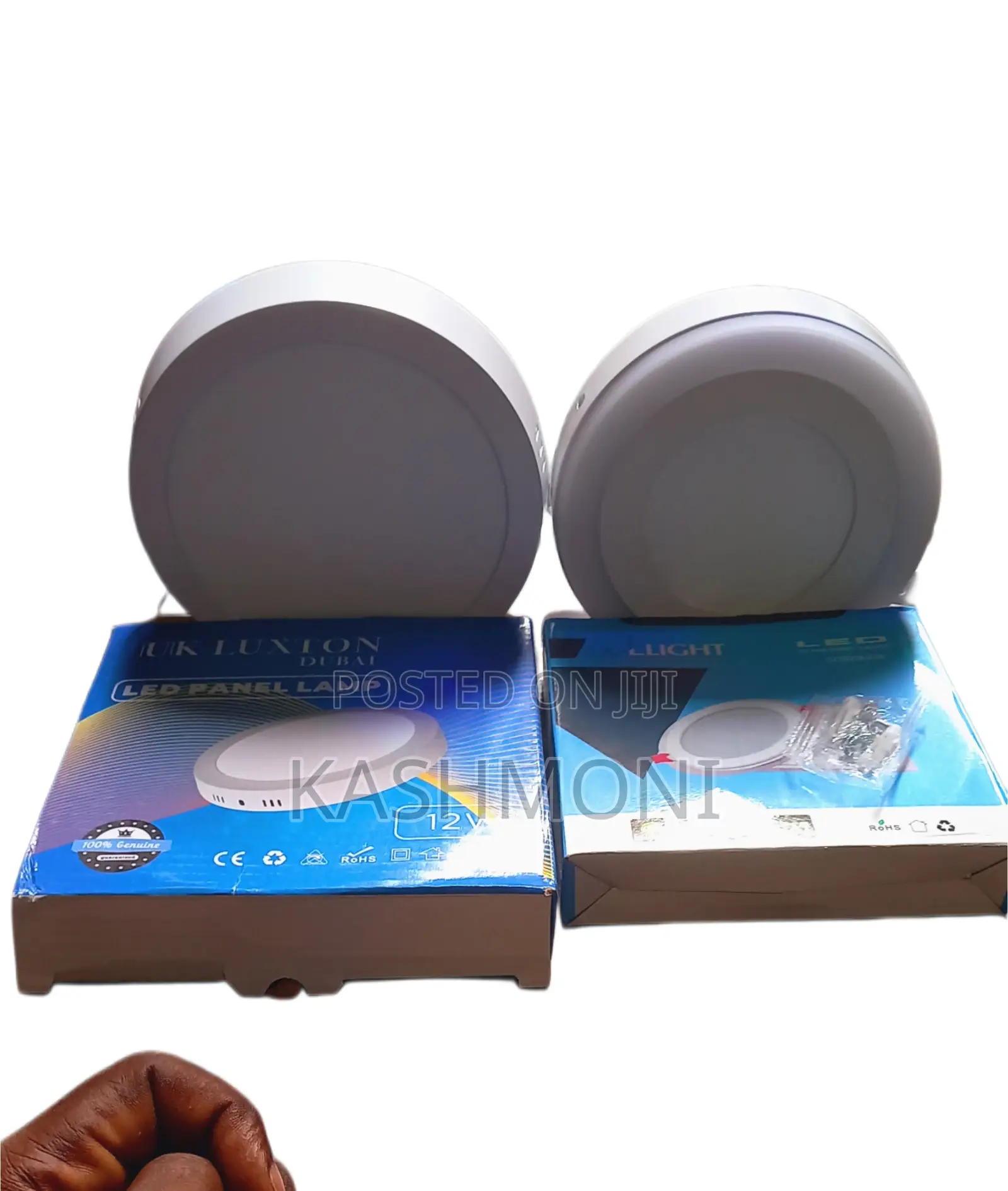Led 12watts Panel Light Single White and Blue and White