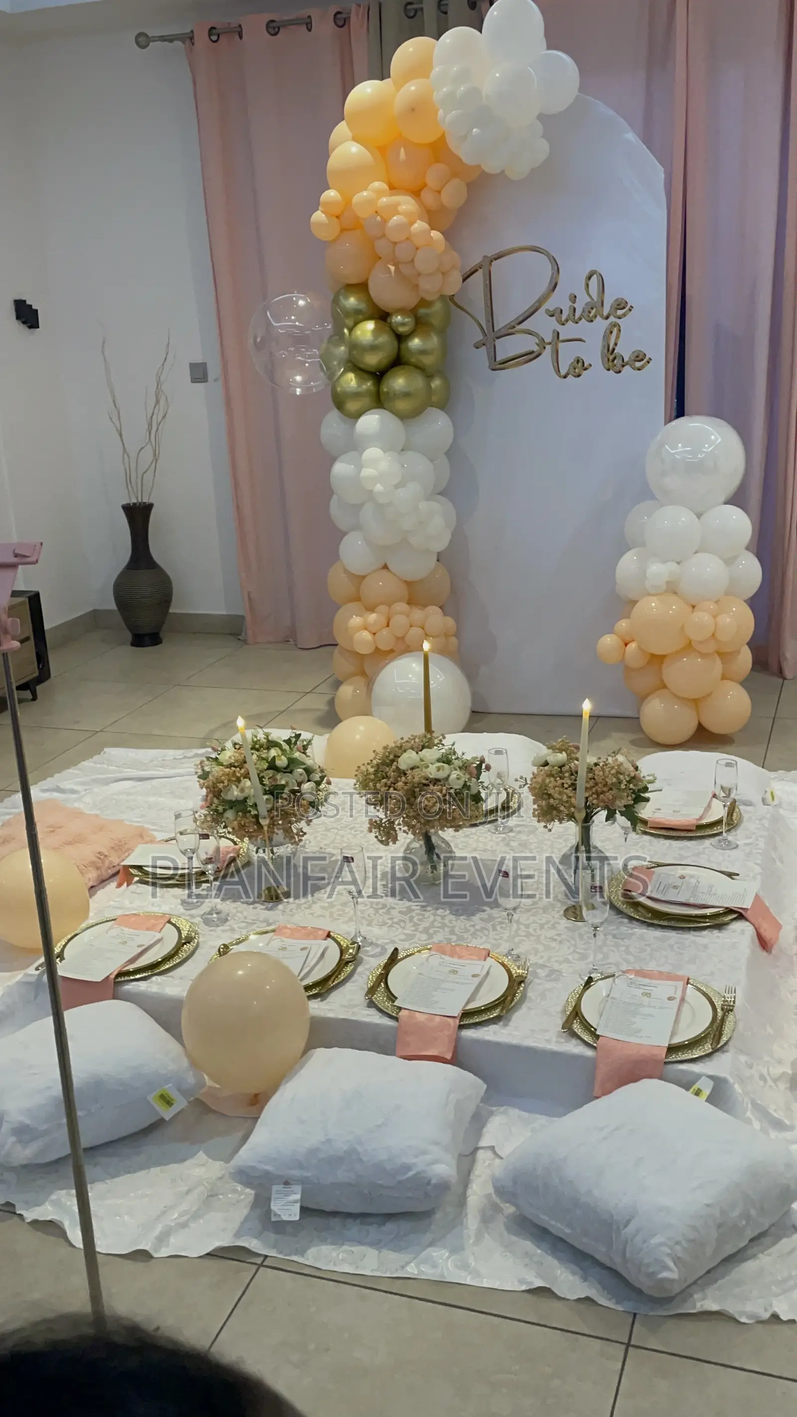 Bridel Picnic Setup for 10guests
