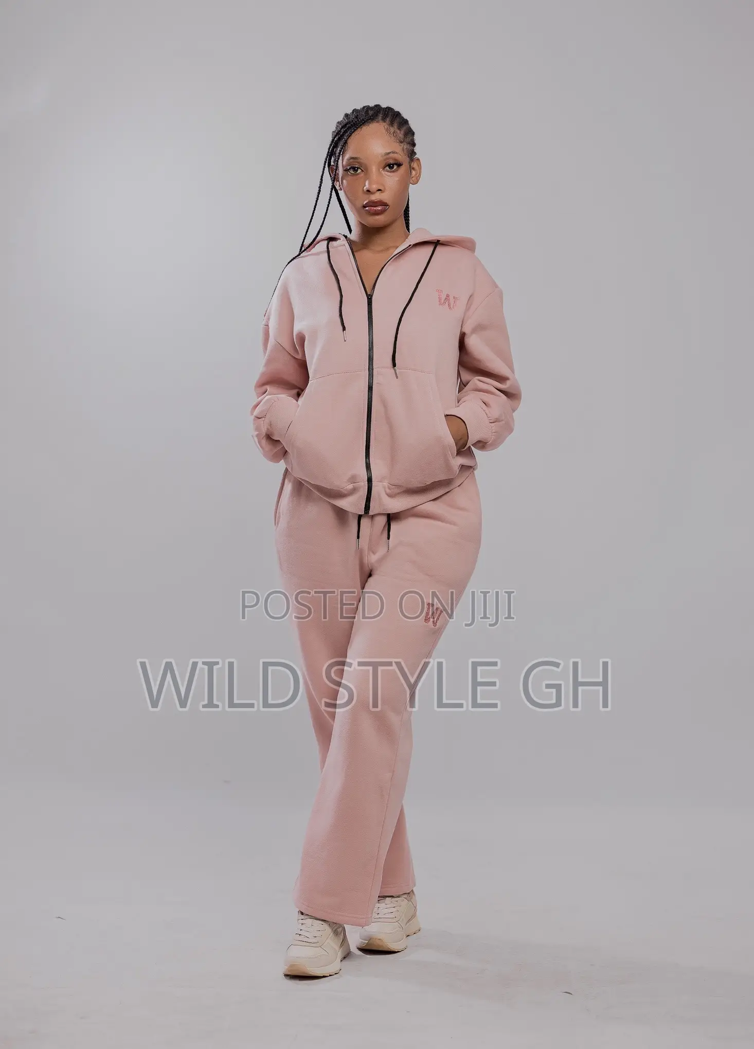 Warm Zip-up Hoodie Tracksuits