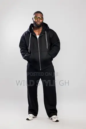 Warm Zip-up Hoodie Tracksuits