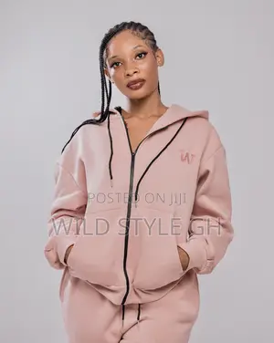 Warm Zip-up Hoodie Tracksuits