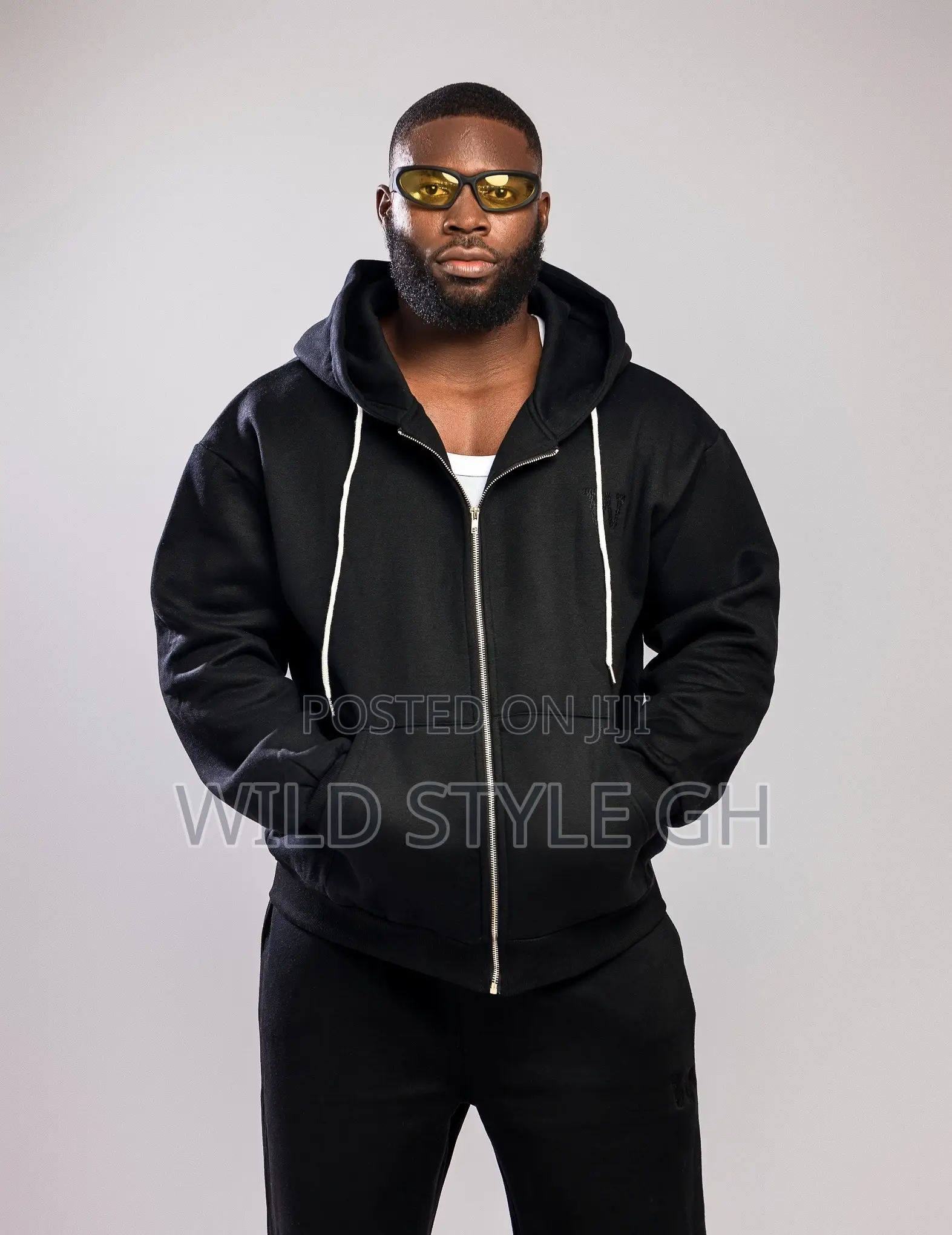 Warm Zip-up Hoodie Tracksuits