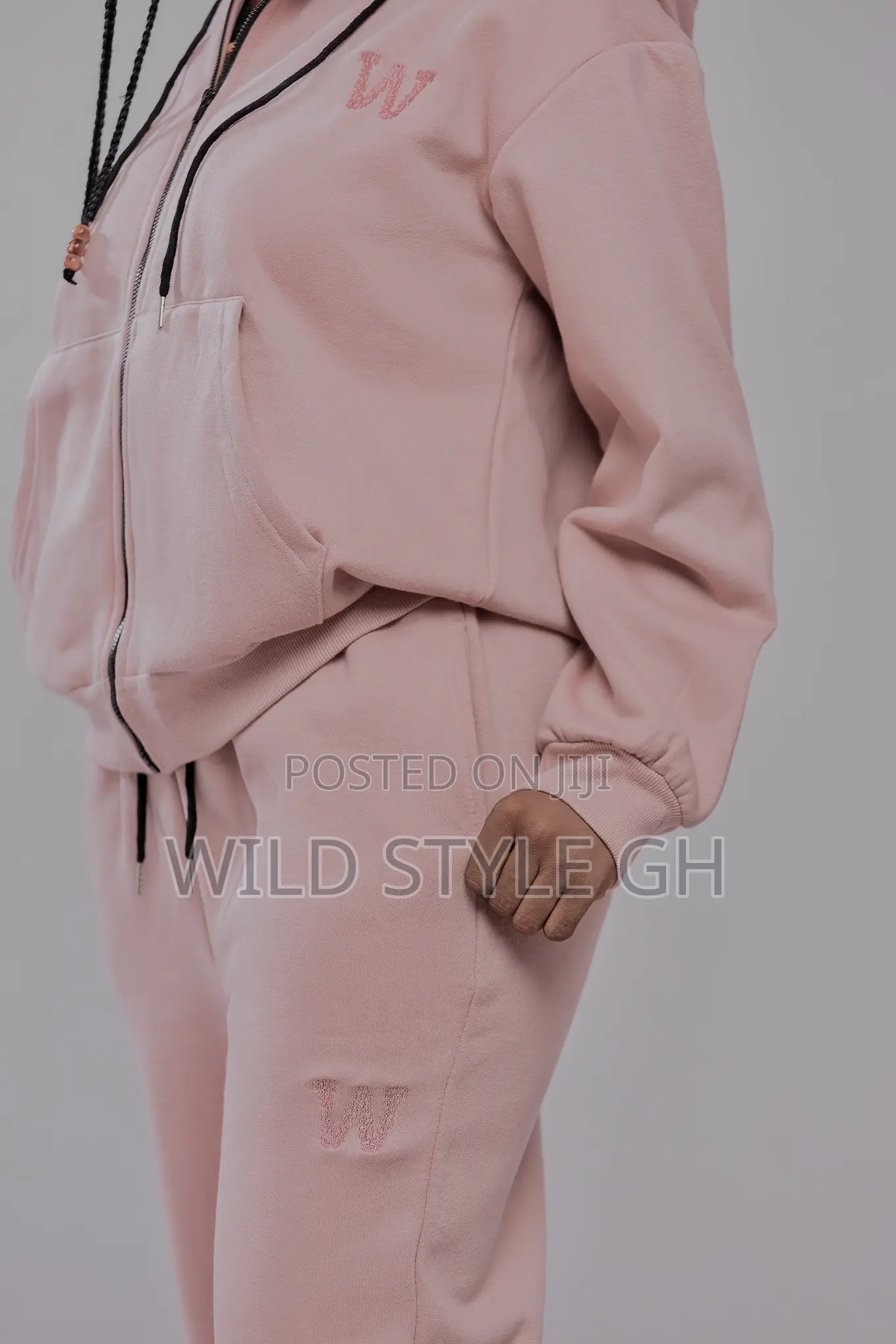 Warm Zip-up Hoodie Tracksuits