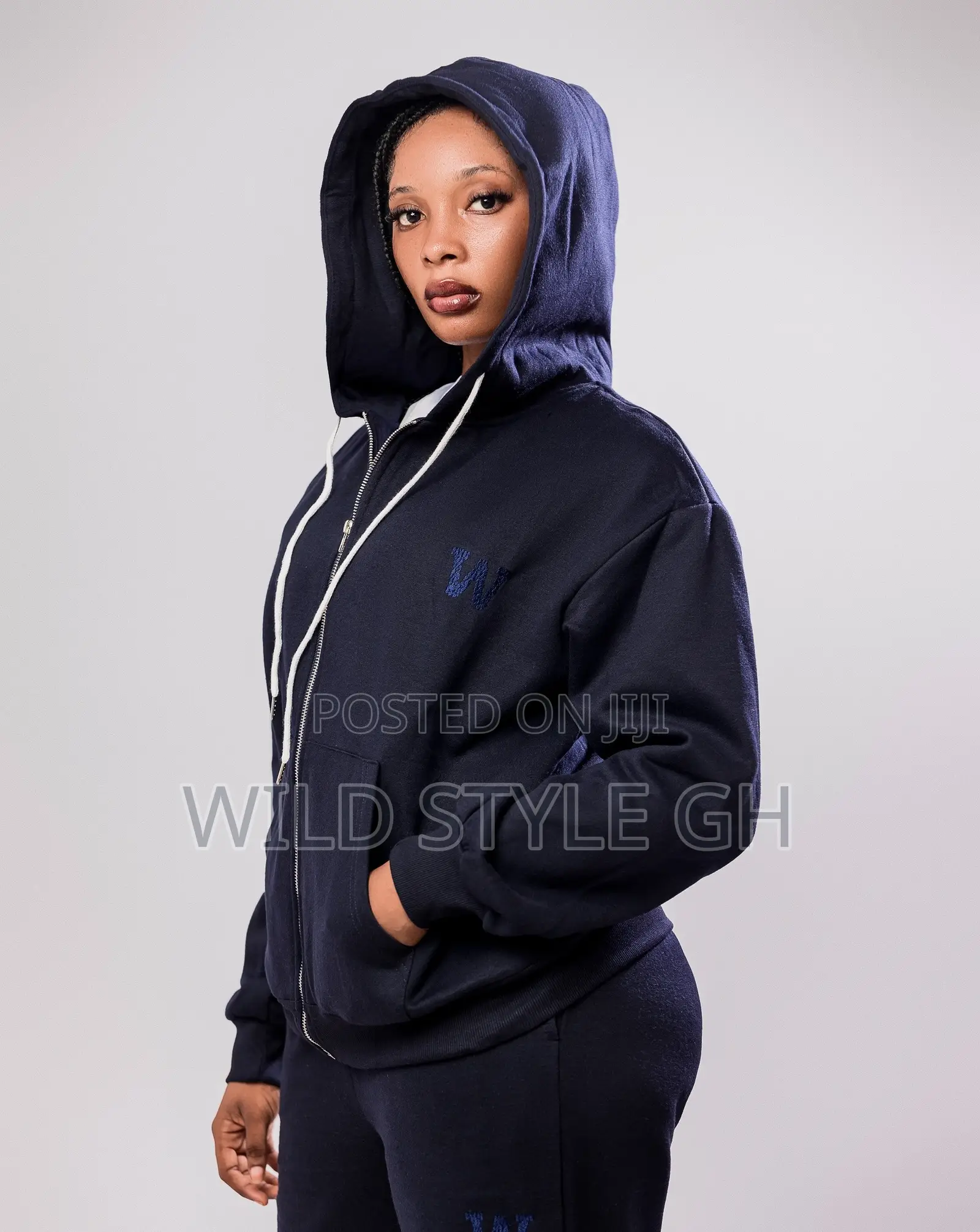 Warm Zip-up Hoodie Tracksuits