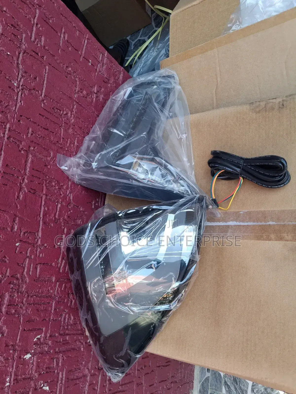 Complete Taillight HRV 2016-2020 Black Led