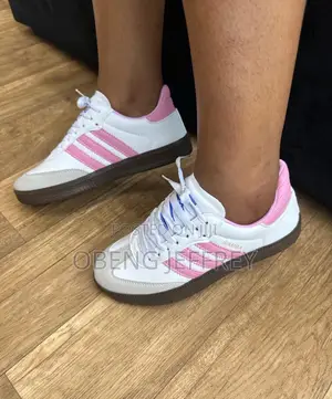 Original Adidas Samba Pink/White Ladies