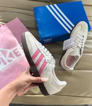 Original Adidas Samba Pink/White Ladies