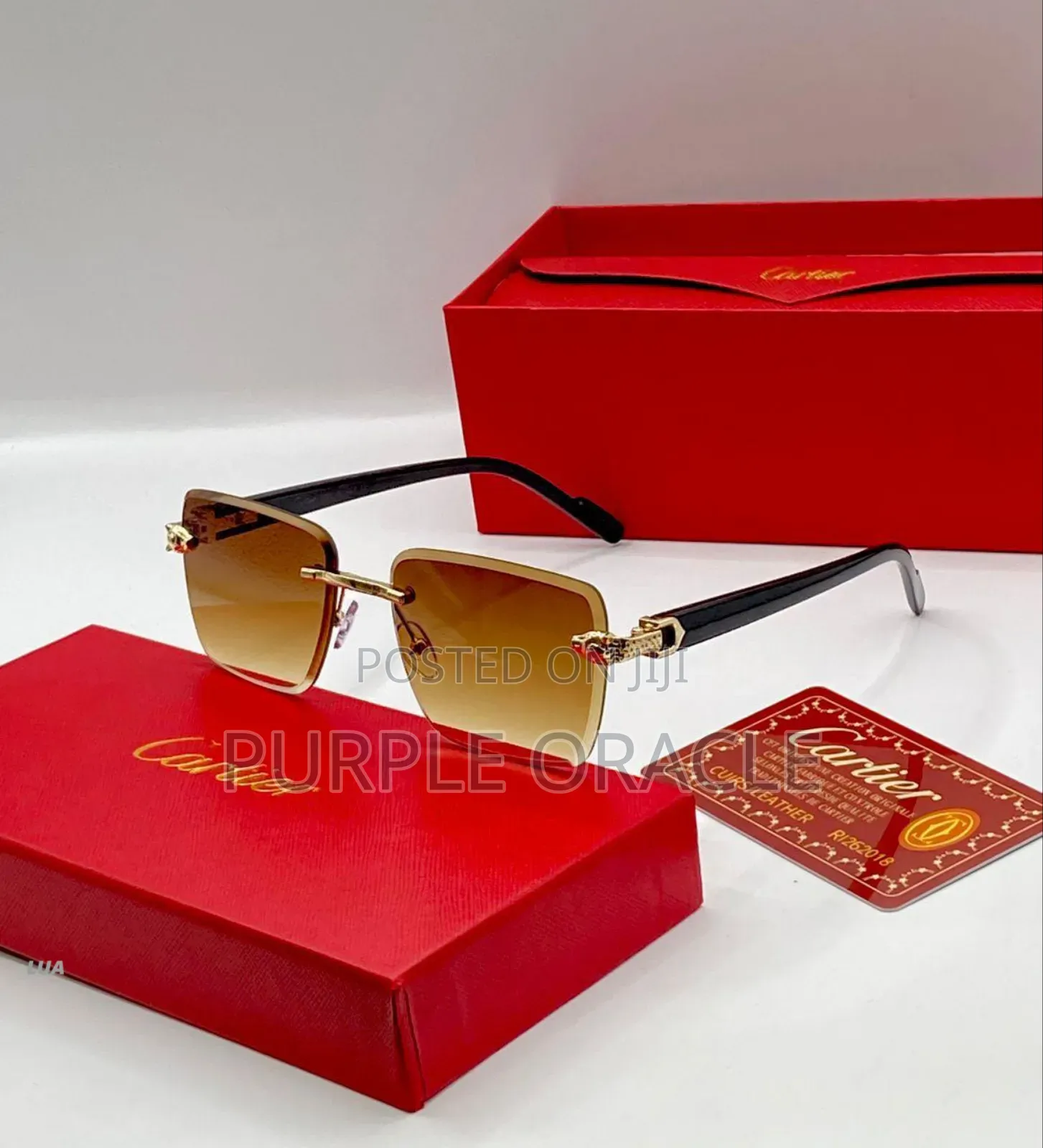 Cartier Aviator Sunglasses.