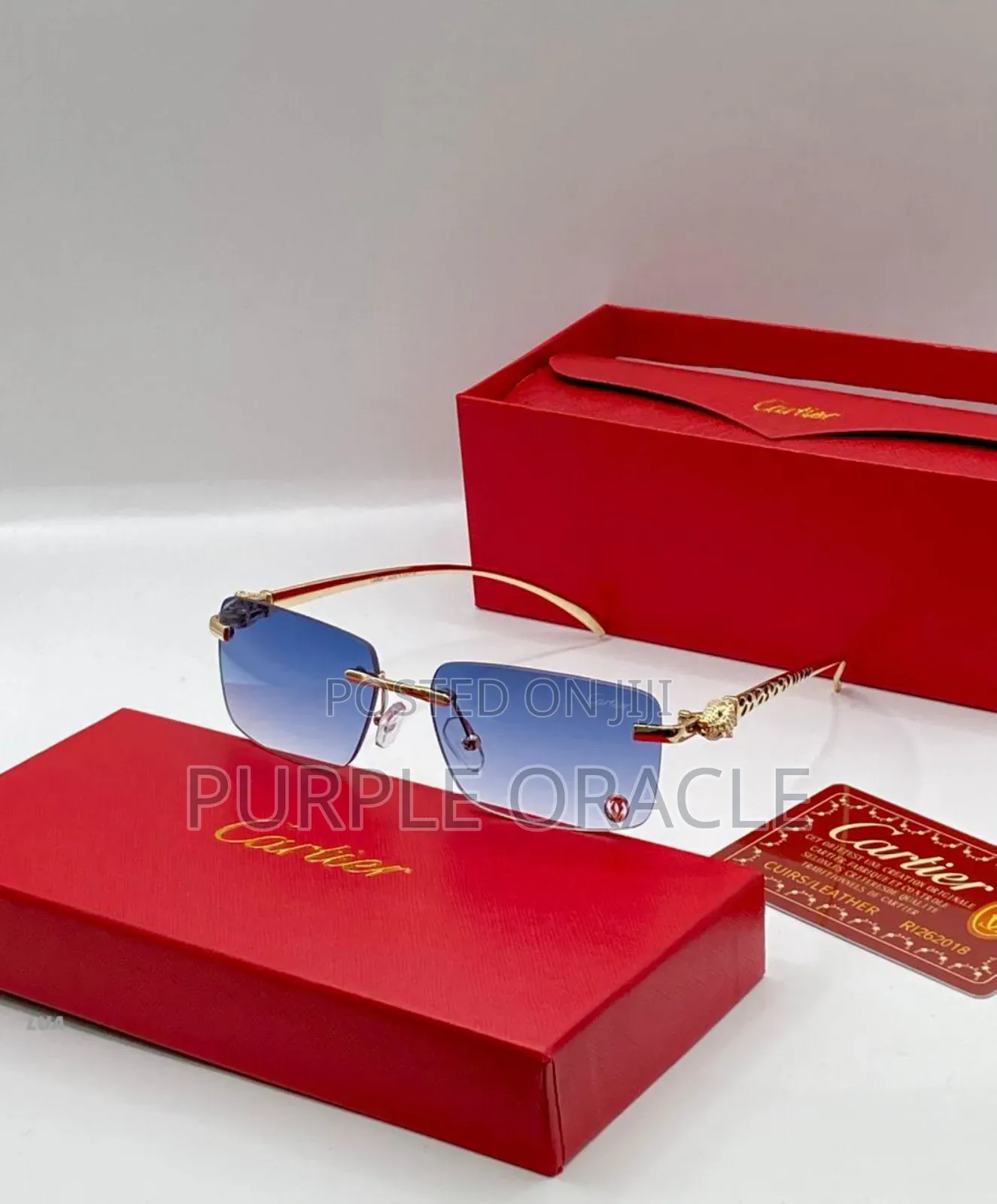 Cartier Aviator Sunglasses.