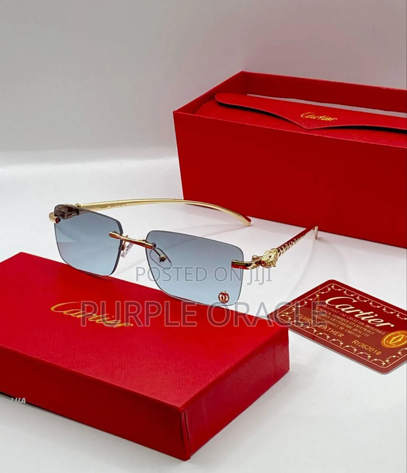 Cartier Aviator Sunglasses.