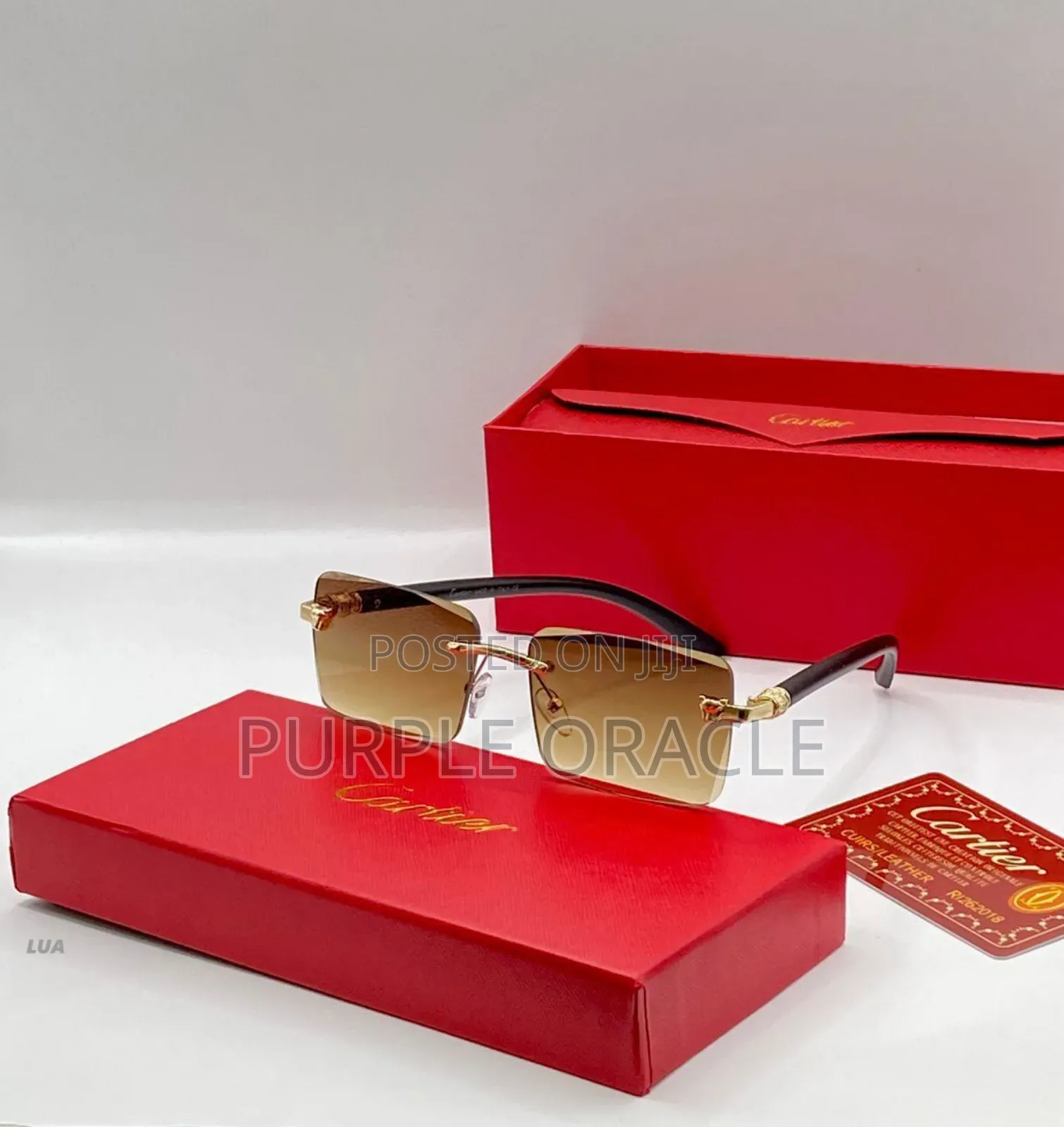 Cartier Ct0092o Rimless Sunglasses Features in Accra Metropolitan ...