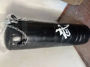 Black Professional Punching Bag