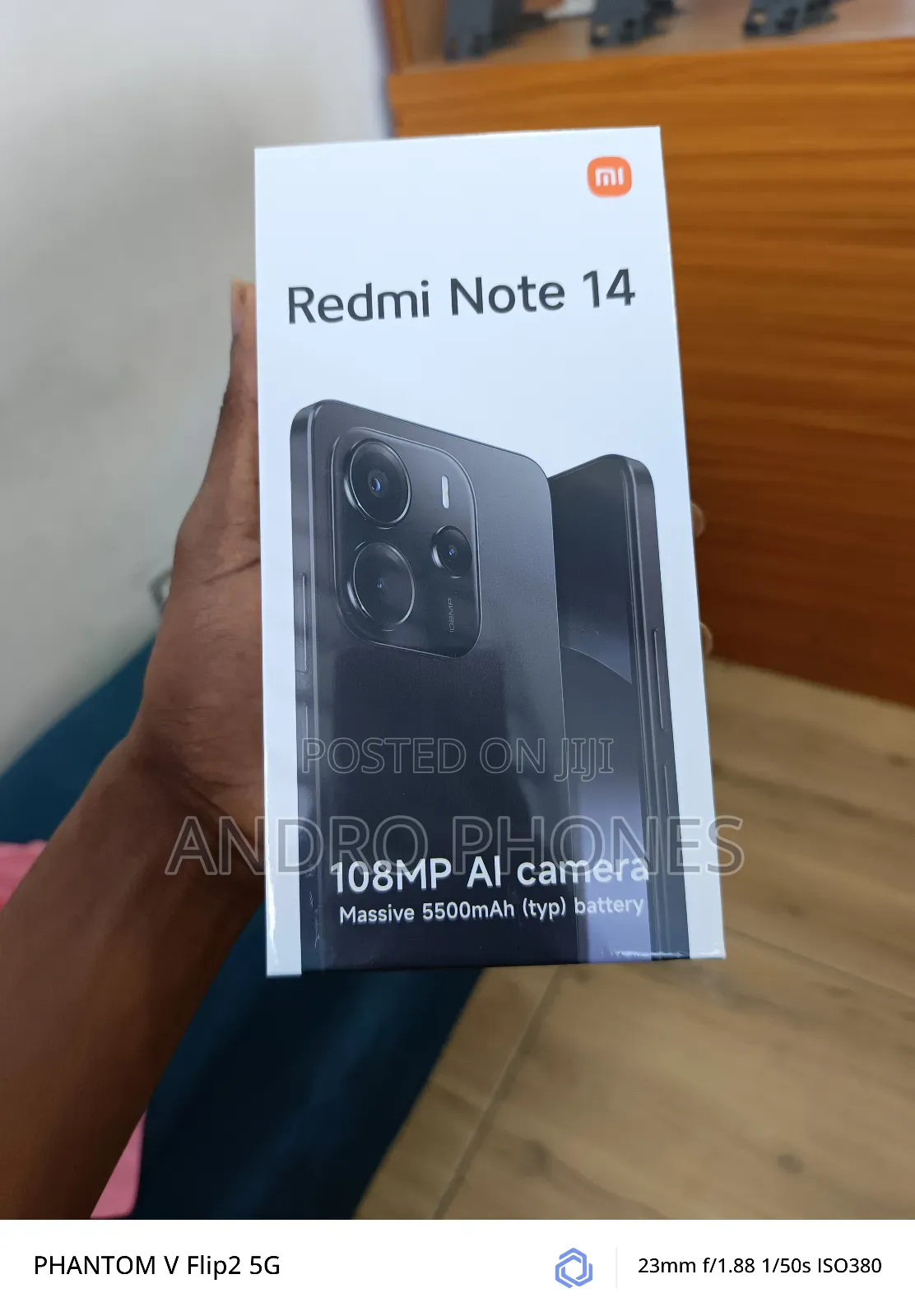 New Xiaomi Redmi Note 14 4G 128 GB Black