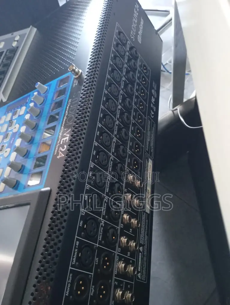 Presonus Studiolive 24 Channel Mixer Board