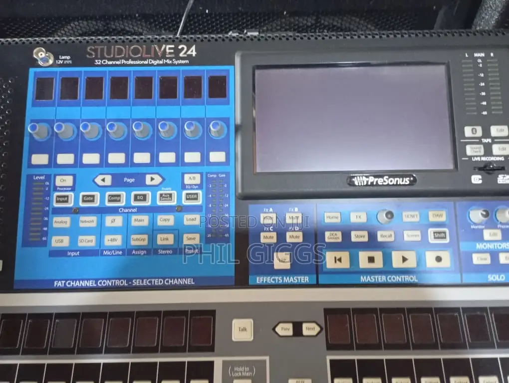 Presonus Studiolive 24 Channel Mixer Board