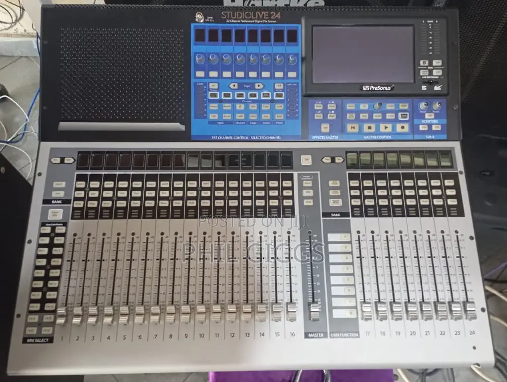 Presonus Studiolive 24 Channel Mixer Board