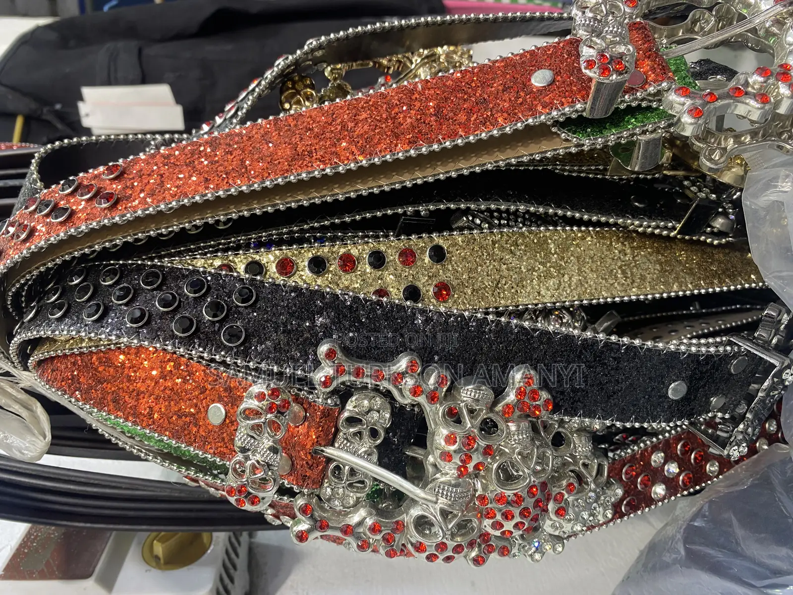 Rhinestones Belts/ Fashionable Vintage Belts